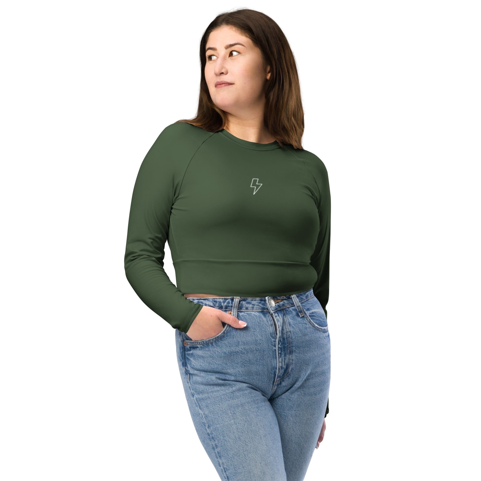 Tills long-sleeve crop top