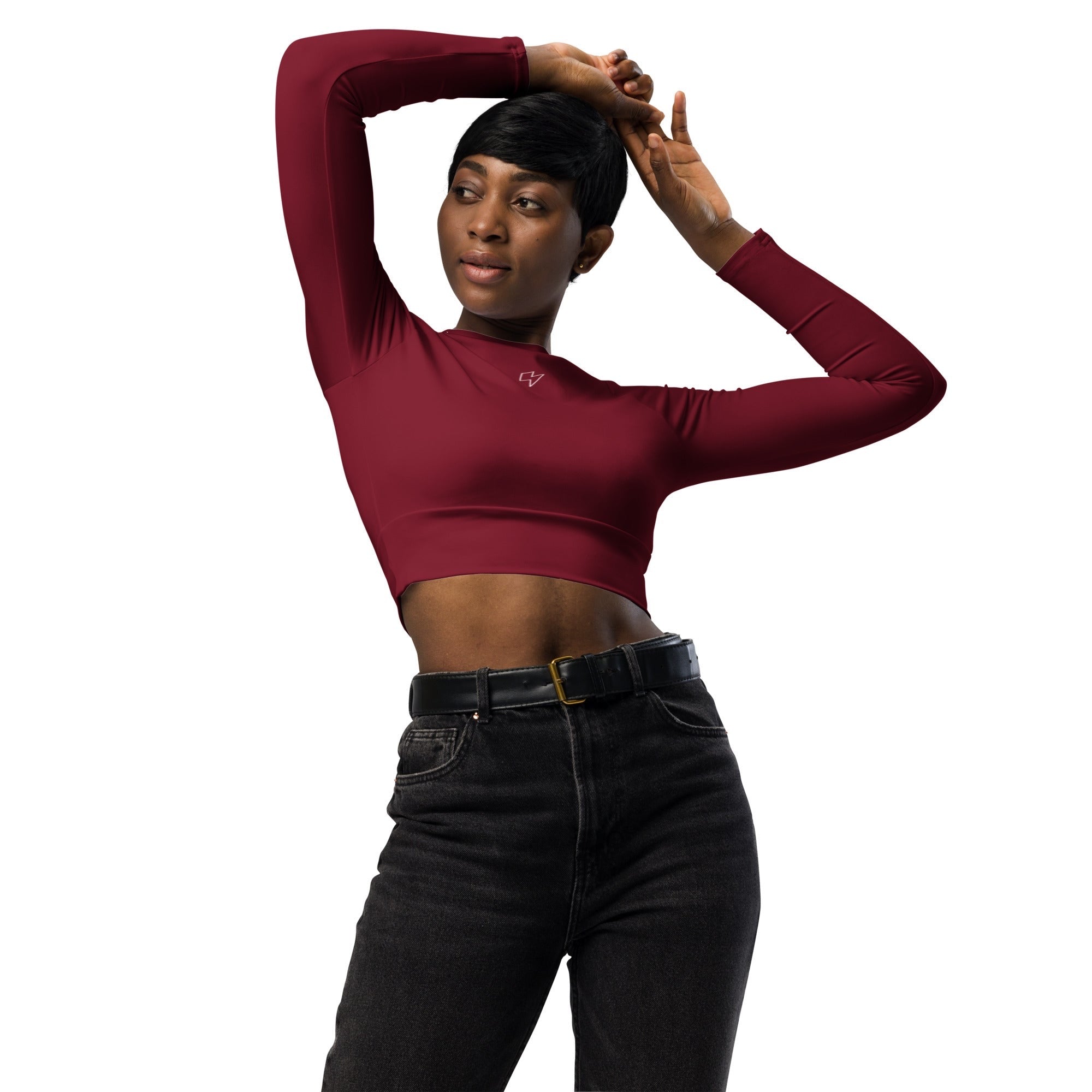 Tills long-sleeve crop top