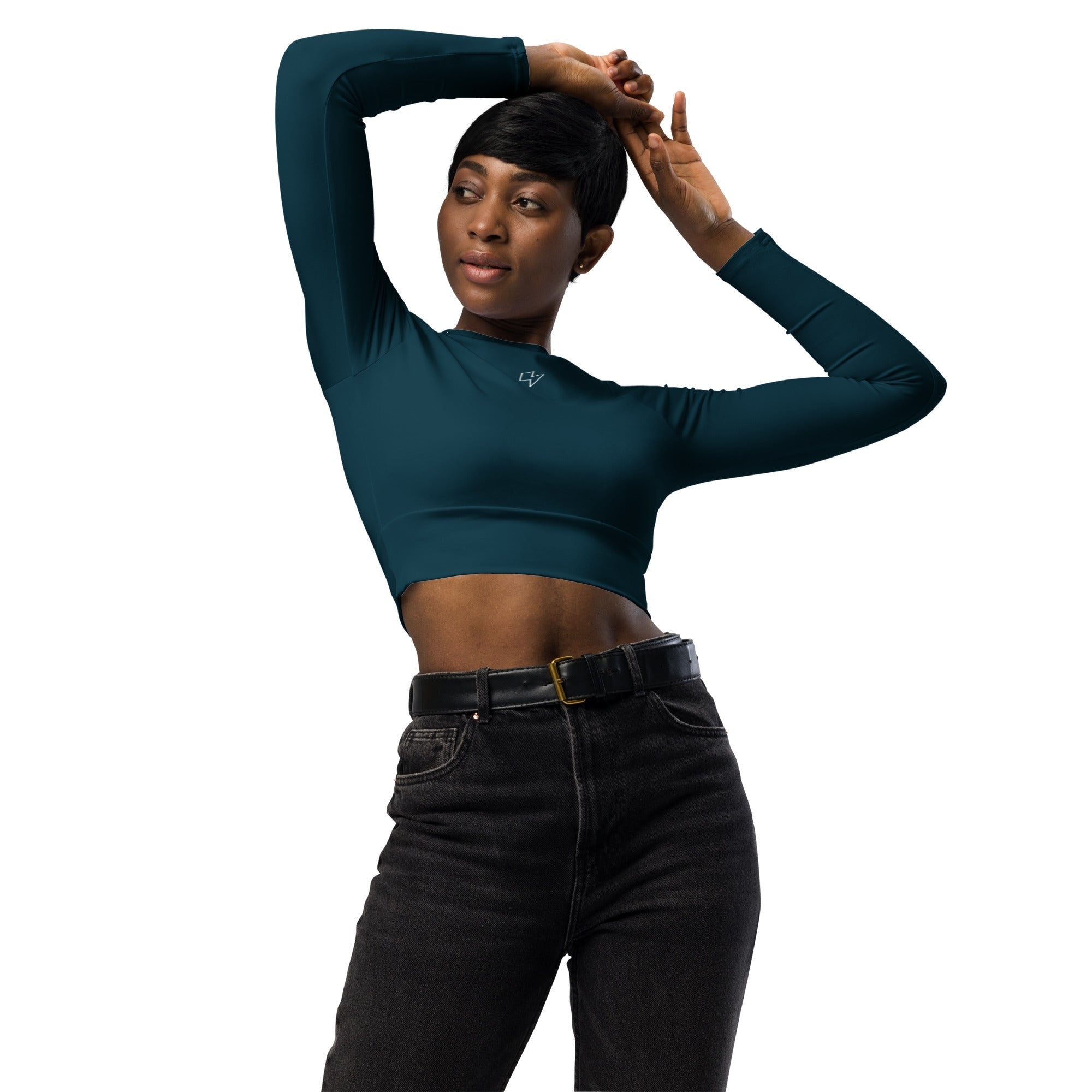 Tills long-sleeve crop top