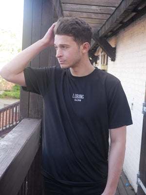 LUBXNG Black Training Top