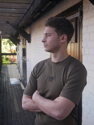 LUBXNG Olive Training Top