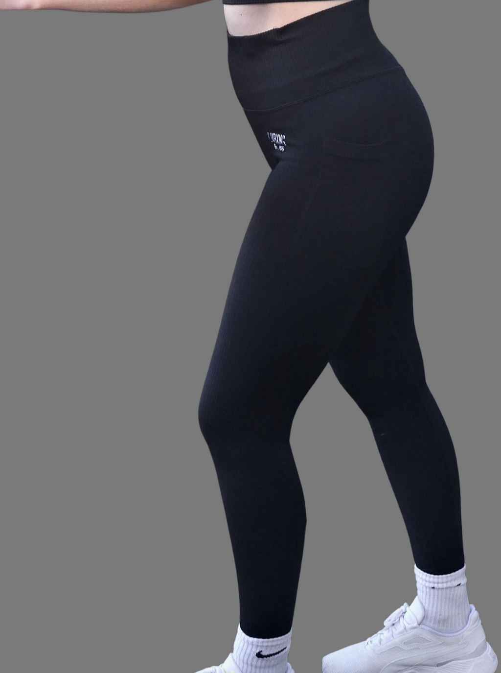 LUBXNG Jet Black Leggings