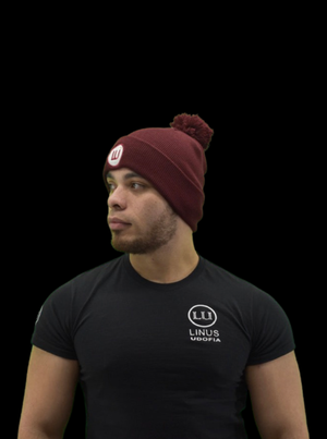 Burgundy LUBXNG original beanie