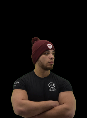 Burgundy LUBXNG original beanie