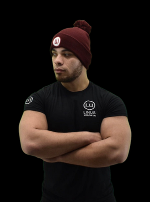 Burgundy LUBXNG original beanie