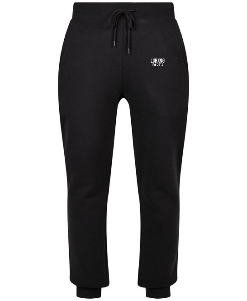 LUBXNG Black joggers