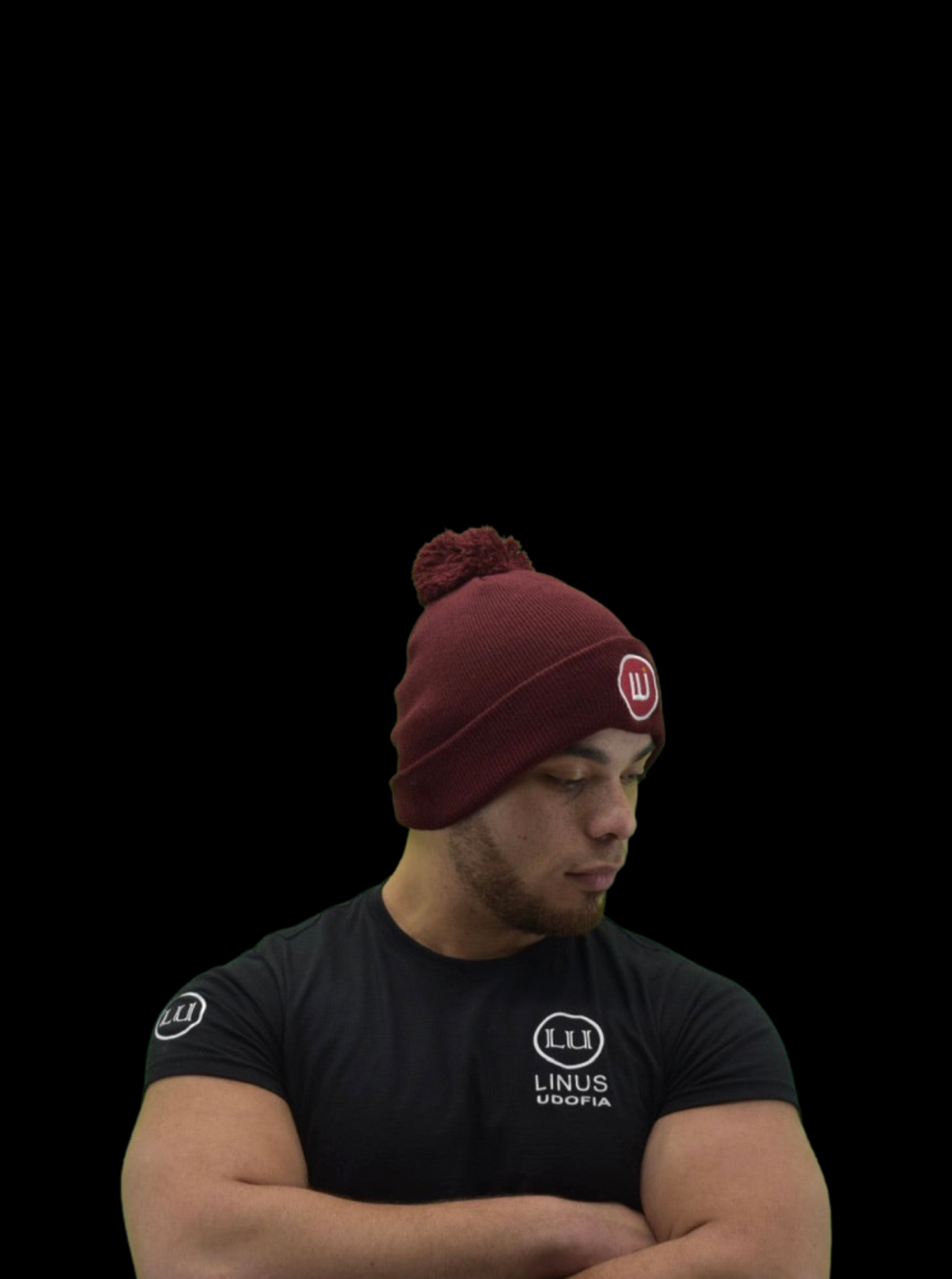 Burgundy LUBXNG original beanie