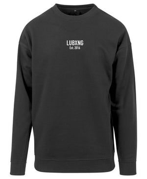 LUBXNG regular fit black jumper