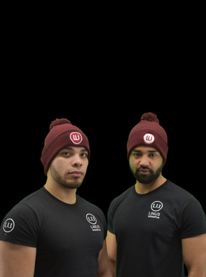 Burgundy LUBXNG original beanie