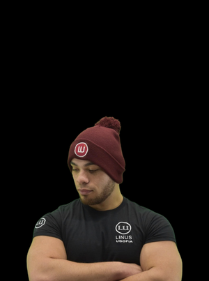 Burgundy LUBXNG original beanie