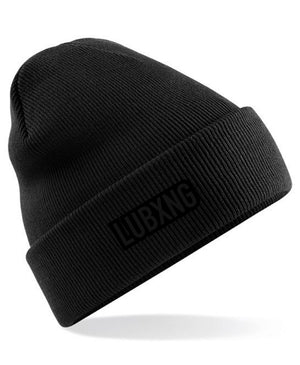 Black LUBXNG beanie